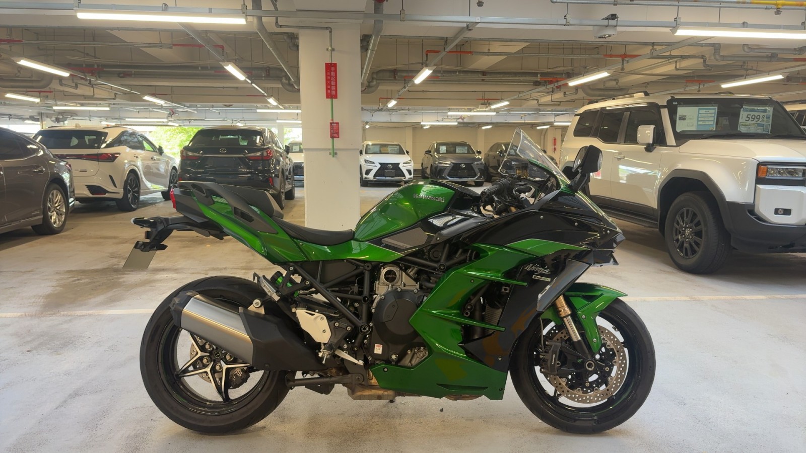 Ninja H2 SX フルーノーマル車 2018年モデル グリップヒーター