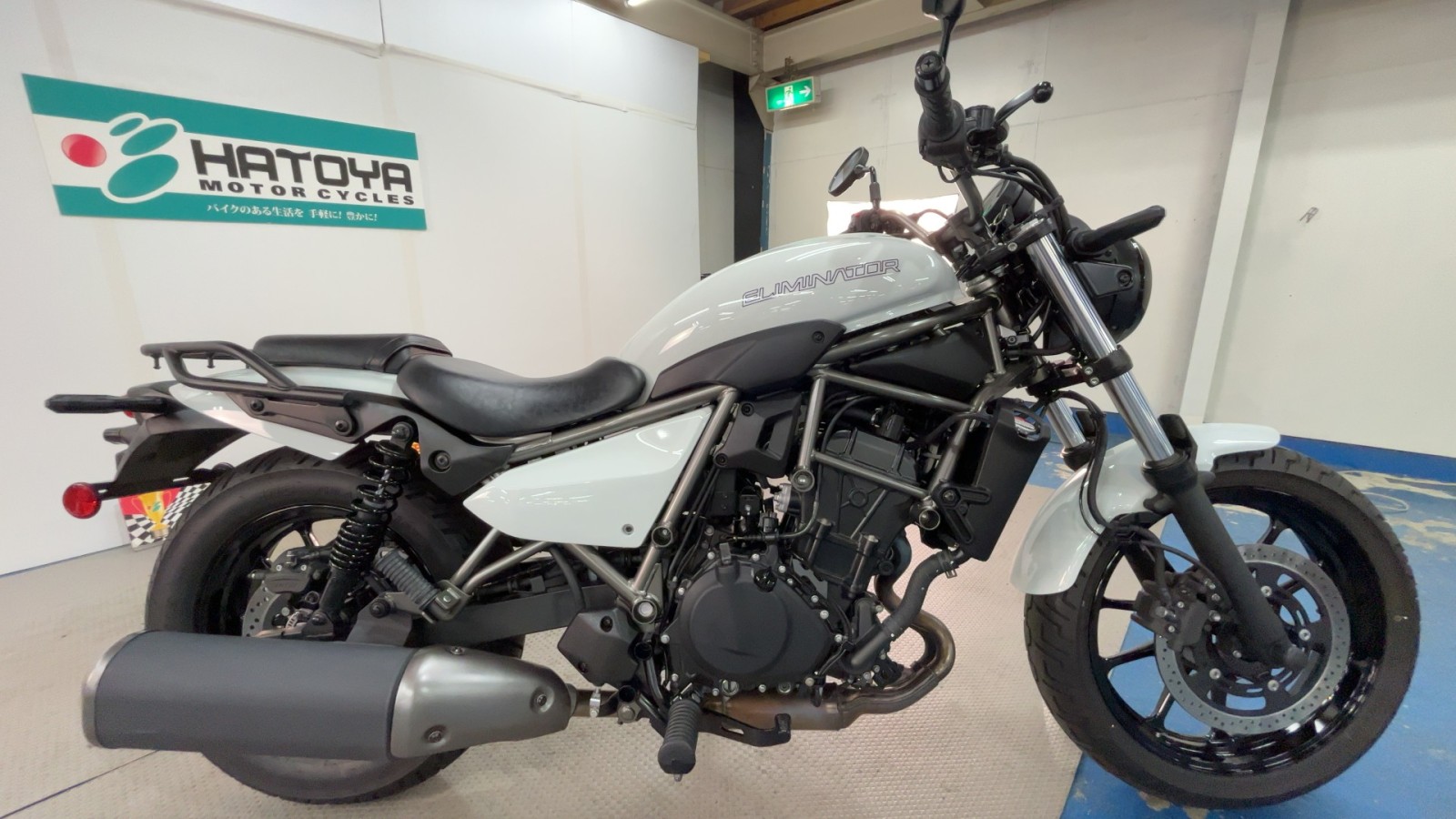 中古 KAWASAKI カワサキ エリミネーター400 2024年式 5871km 【360