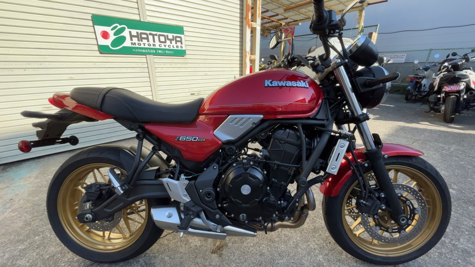中古 KAWASAKI カワサキ Z650RS 2024年式 682km 【360°VIEW