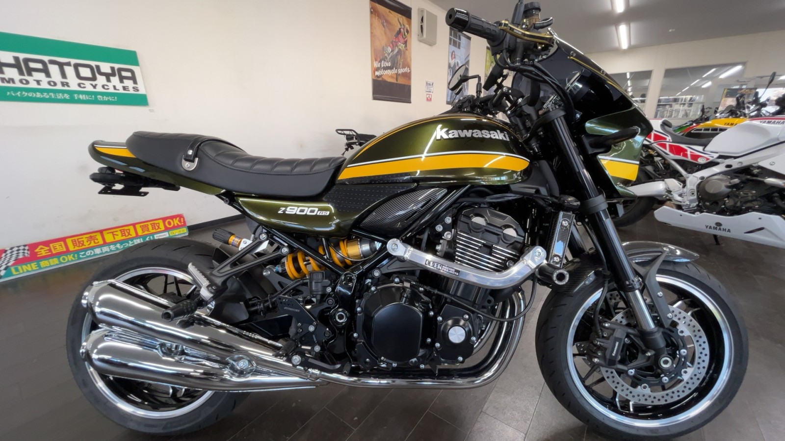 中古 KAWASAKI カワサキ Z900RS 2020年式 4639km 【360°VIEW